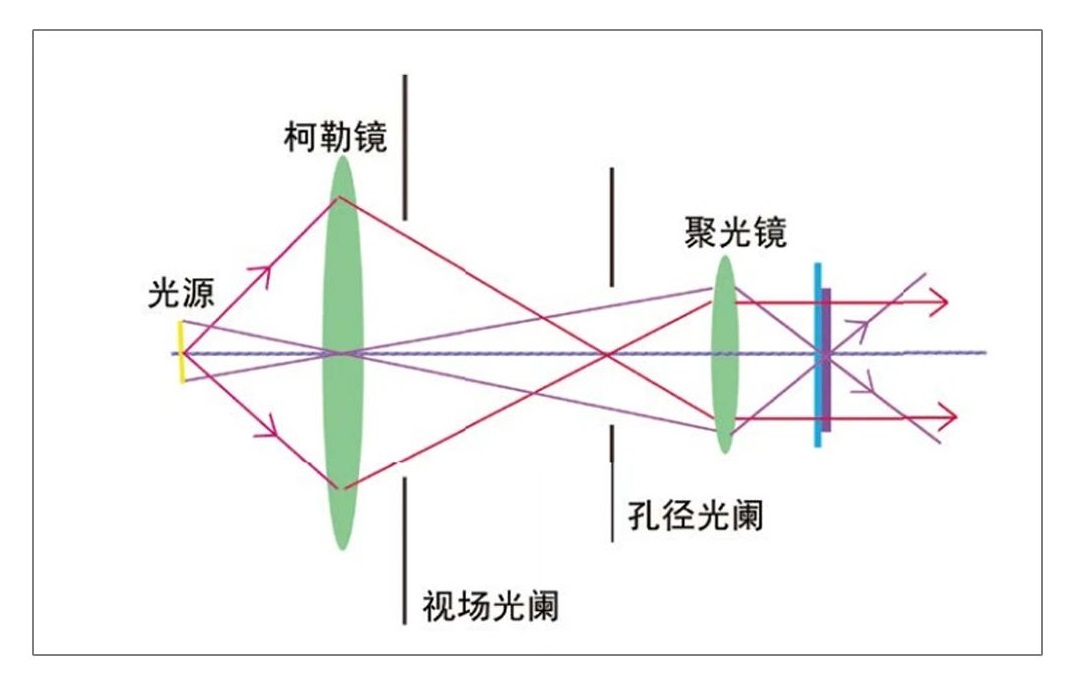 金相显微镜的孔径光阑与视场光阑.jpg